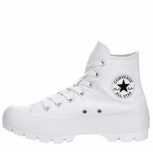 White Lugged Converse